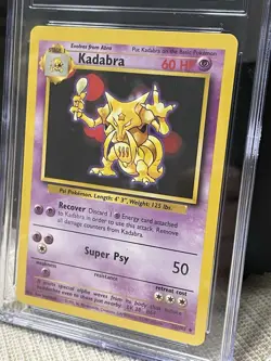 1999 Pokemon KADABRA Base Set 1st Edition #32/102 - CGC 7 Near Mint - Image 4