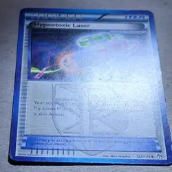 Hypnotoxic Laser 123/135 Team Plasma Pokemon 2012 Regular - Image 5