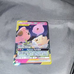 Pokemon Togepi & Cleffa & Igglybuff GX Cosmic Eclipse 143/236 Ultra Rare Holo 2. - Image 3