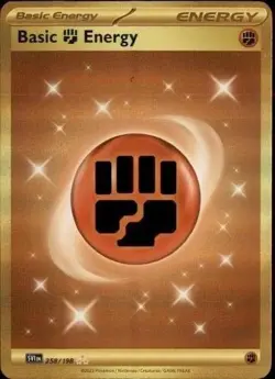 SV01: Scarlet & Violet Base Set #258/198 Basic Fighting Energy Holo - Image 1