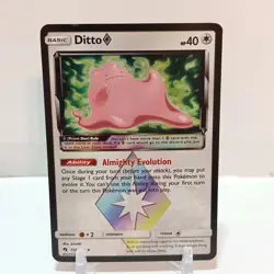 Pokemon Ditto (Prism Star) 154/214 LP Lost Thunder - Image 1
