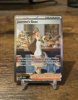 Pokemon TCG: Jasmine's Gaze 245/191 Surging Sparks SIR - Image 1