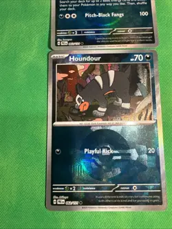Pokemon Houndoom 063/131 (Master Ball Pattern) Pokemon TCG Prismatic Evolutions - Image 2