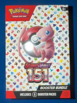 Pokemon TCG Scarlet and Violet 151 Booster Bundle SEALED 820650853210 - Image 1