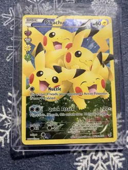 Pokemon Pikachu Full Art Ultra Rare Holo RC29-32 Generations Radiant Collection - Image 1