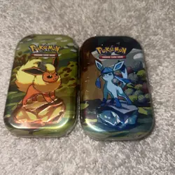Pokemon Prismatic Evolutions Mini Tin | Lot of 2 | New Sealed - Image 1