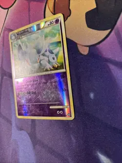 Nidorina 45/102 HGSS Triumphant Uncommon Pokemon Reverse Holo Small Dent - Image 2