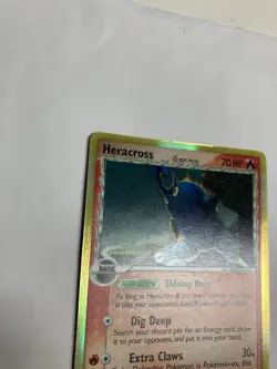 Pokemon TCG Heracross Delta Species 3/101 EX Dragon Frontiers Holo Rare NM - Image 3