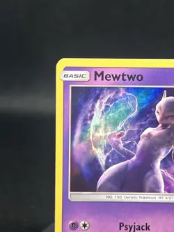 Pokemon TCG Mewtwo 12/18 Detective Pikachu Holo Rare NM - Image 2
