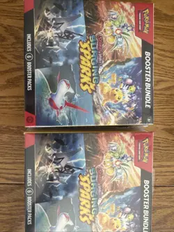 Pokemon BUNDLE Surging Sparks + Mystery Power Box - Image 2