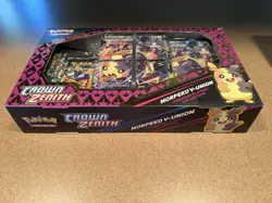 Pokemon Crown Zenith Premium Playmat Collection Morpeko V-Union Box Sealed New - Image 2