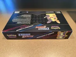Pokemon Crown Zenith Premium Playmat Collection Morpeko V-Union Box Sealed New - Image 5