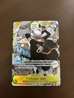 ENG Trafalgar Law (Manga Rare) One Piece Alt Art OP10-119 Royal Blood Foil Card - Image 3