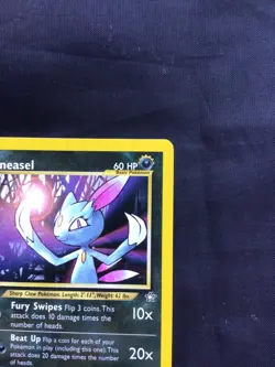 Pokemon Cards: Neo Genesis 1st Edition Rare: Sneasel 25/111 - Image 3