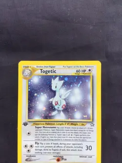 Pokemon Cards: Neo Genesis 1st Edition Rare Holo: Togetic 16/111 - Image 2
