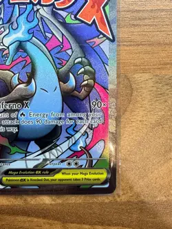 Mega Charizard X EX | 023 | Mega Evolution Promo Holo | UPC Promo Pokemon card - Image 4