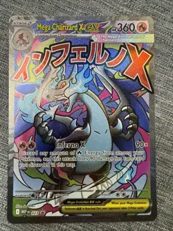 Mega Charizard X EX 023 Black Star Promo Pokemon Card Mint/pack Fresh - Image 1