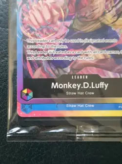 One Piece TCG - 2nd Anniversary Promo Pack Sealed - Luffy P-043 & Trio Leader NM - Image 5