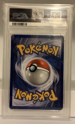 1999 POKEMON BASE SET BLACK FLAME ERROR HOLO #12 NINETALES PSA 7 NEAR MINT CARD - Image 3
