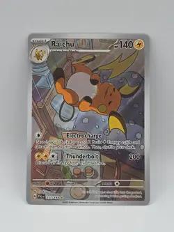 Pokemon TCG Raichu Holo 211/193 Illustration Card Paldea Evolved Near Mint - Image 1