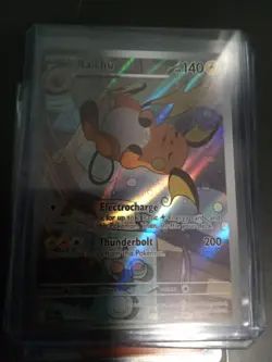 Pokemon TCG Raichu Holo 211/193 Illustration Card Paldea Evolved Near Mint - Image 3