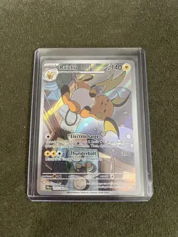 Pokemon TCG Raichu Holo 211/193 Illustration Card Paldea Evolved Near Mint - Image 1