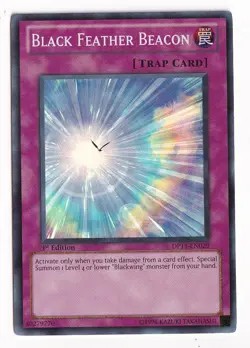 Yu-Gi-Oh! 1st Edition Black Feather Beacon #DP11-EN029 Near Mint - Image 1