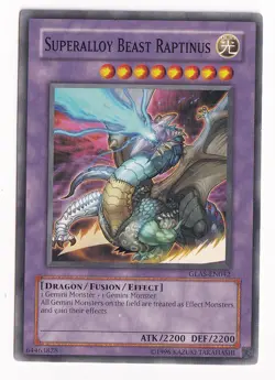 Gladiator's Assault #GLAS-EN042 Superalloy Beast Raptinus - Image 1