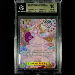 Charlotte Pudding SP OP03-112 OP08 Two Legends One Piece TCG BGS 10 Pristine! - Image 1