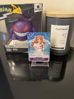 One Piece TCG Charlotte Pudding OP11-070 Alt Art NM English - Image 1