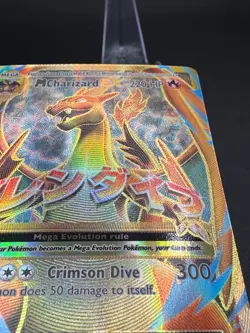 Pokemon TCG M Charizard EX (Full Art) 101/108 Evolutions Holo NM - Image 2