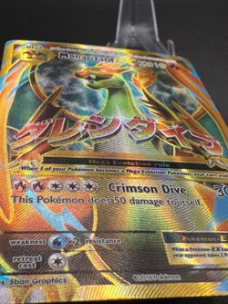 Pokemon TCG M Charizard EX (Full Art) 101/108 Evolutions Holo NM - Image 3