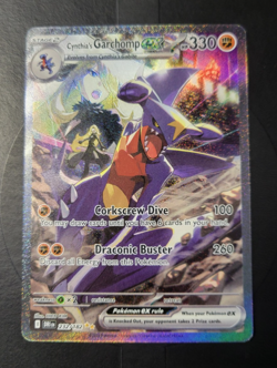 Pokemon TCG Cynthia's Garchomp ex 232/182 Sv10: Destined Rivals Holo SIR (Mint) - Image 1
