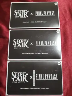 Magic the Gathering MTG Secret Lair x FINAL FANTASY Complete ENG Non-foil set - Image 1