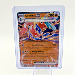 Greninja Ex 106/167 Sv06: Twilight Masquerade Holo Mint Gem Pokemon Card - Image 1