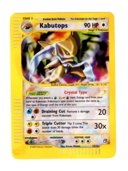 2003 Pokemon Kabutops #12 Crystal Skyridge Oversize Box Topper Nr.Mt-Mint - Image 1