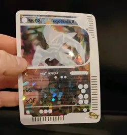 Crystal Kabutops 12/12 Skyridge Jumbo Oversized Box Topper Pokemon Card - Image 2