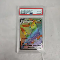 PSA 10 Pokemon Umbreon VMAX 214/203 Evolving Skies Rainbow Secret Rare Holo - Image 1