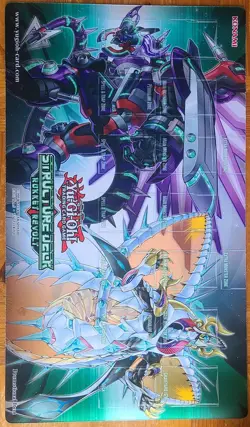 Yugioh TCG - Konami Official Promotional Rokket Revolt Structure Deck Playmat - Image 2
