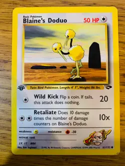 1st Edition Common Gym Challenge Set Pokemon Cards! FAST & FREE P&P! - Image 2