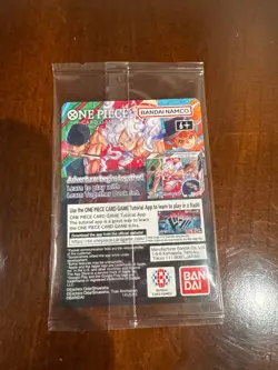Bandai One Piece Monkey D Luffy Promo Card College Basketball US Voyage P055 NEW - Image 2