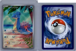Pokemon TCG Misty's Lapras Destined Rivals 194/182 Illustration Rare - Image 1