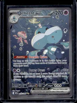 2025 Pokemon SV White Flare Jellicent ex Special Illustration Rare #168/086 - Image 1