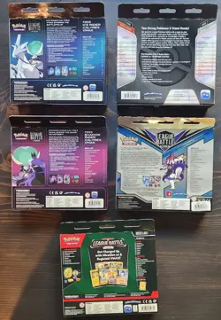Lot Of 5 Pokemon TCG Battle V And Pokemon League Battle Decks Packs VMAX Ex New - Image 2