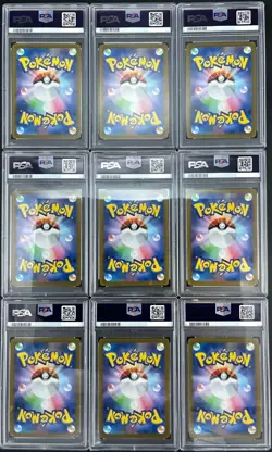 PSA 10 Yu Nagaba Eevee’s Promo Complete Set Of 9 Pokemon Card Japanese Umbreon - Image 2