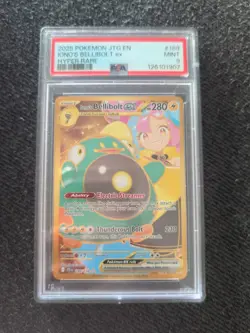 Pokemon TCG Iono's Bellibolt EX Holo Card 188/159 Sv09: Journey Together - Image 1