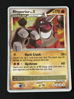 Rhyperior LV.X - DP29 - Diamond and Pearl Promos - Holo - MP - Pokemon TCG - Image 1