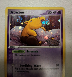 Pokemon Drowzee Team Rocket Returns 54/109 Reverse Holo Stamp LP Fast Ship - Image 2