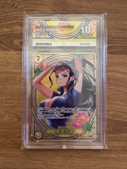 One Piece TCG HeroineS Edition Japanese Nico Robin SP EB03-055 ACE 10 ✨PERFECT✨ - Image 1