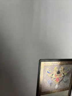 Arcane Signet Foil Etched Secret Lair Card #589 MTG LP - Image 4